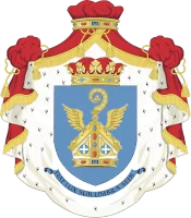 Emblème de la Principauté abbatiale du Sabourg